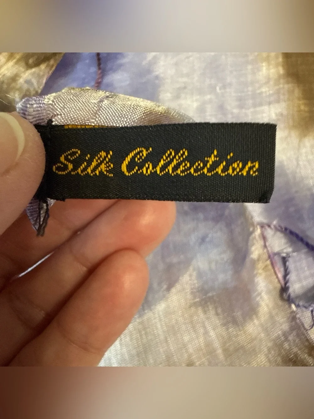 Silk Collection Rectangle Silk Large Scarf 33